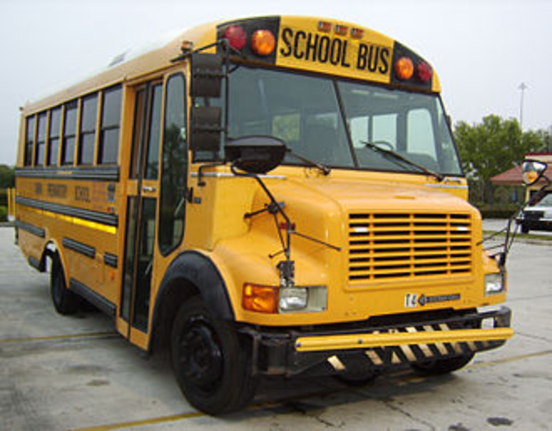 حافلة مدرسية كهربائية من النوع D من Thomas Built Buses