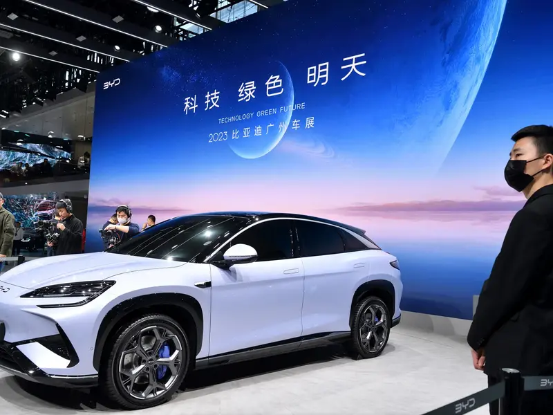 مبيعات السيارات الكهربائية الصين