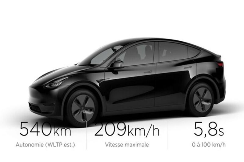 Tesla Model Y من أفضل 5 سيارات كهربائية