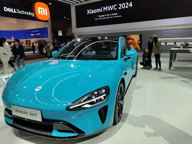 أداء شركة شاومي في سوق السيارات الكهربائية
