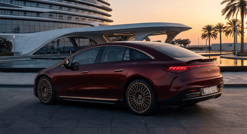 تصميم خارجي ديناميكي وفاخر لMercedes EQS