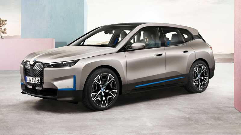 التصميم الخارجي ل BMW iX الكهربائية