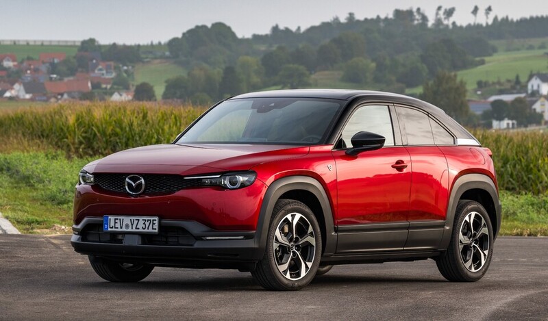 التصميم الخارجي في مازدا MX-30 R-EV