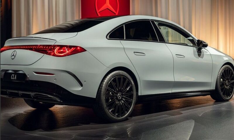 التصميم الخارجي لمرسيدس CLA