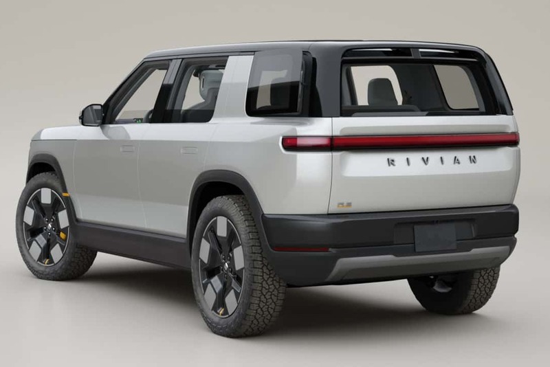 تصميم Rivian R2 الخلفي