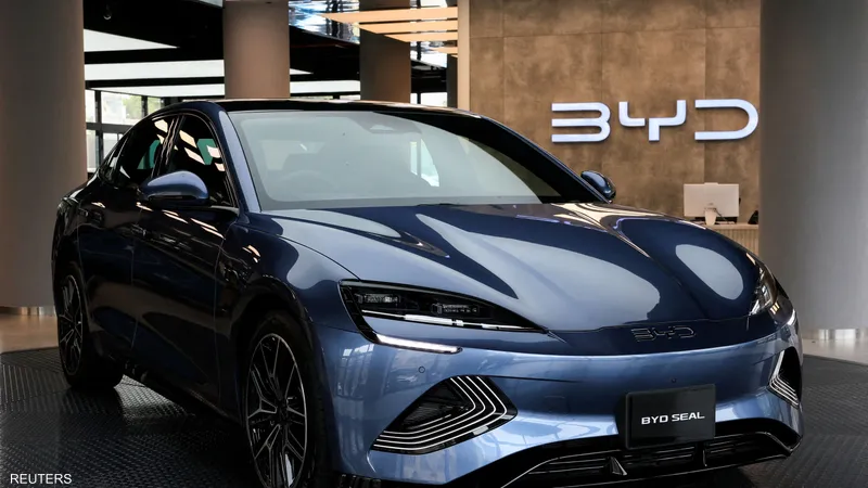 انخفاض حاد في مبيعات يناير: BYD تتراجع