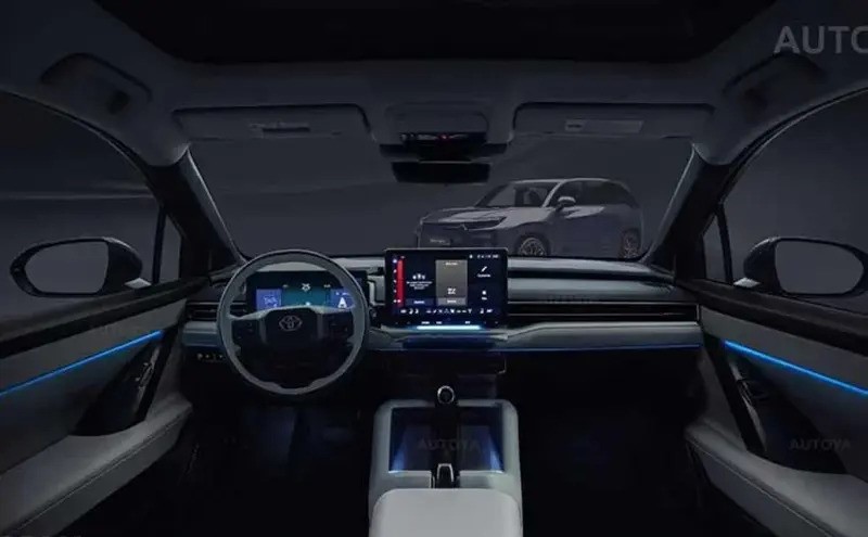 التصميم الداخلي المتوقّع لتويوتا bZ Highlander