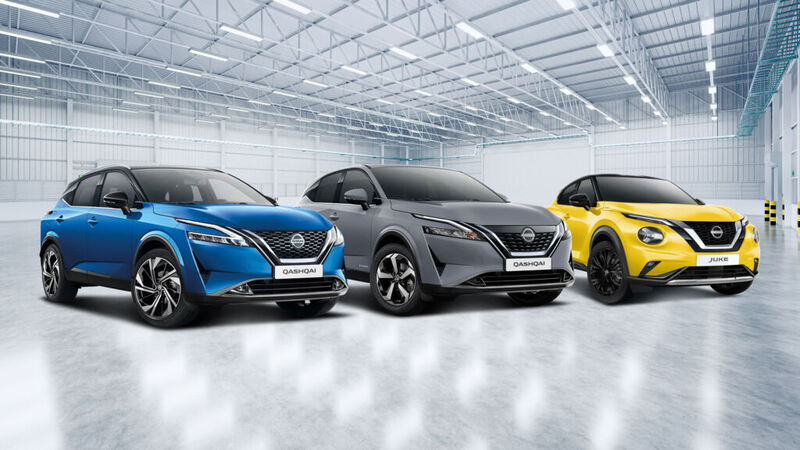 سيارات كهربائية لشركة Nissan 