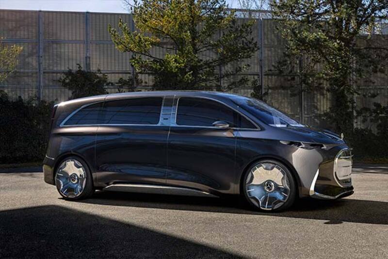 التصميم الخارجي مرسيدس‑مايباخ VLS : مزيج من الفخامة والهوية الكهربائية