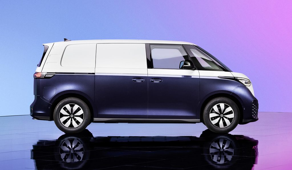 التصميم الخارجي والأبعاد لسيارة ID.Buzz Cargo