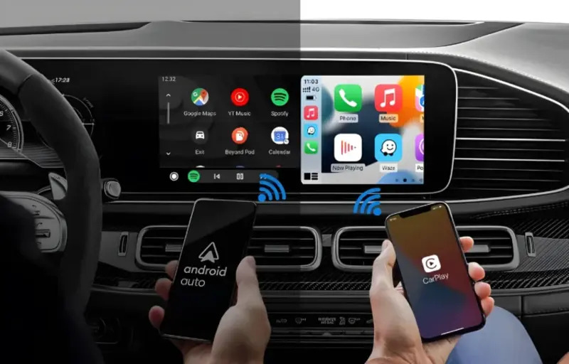 Apple CarPlay وAndroid Auto في السيارات الكهربائية