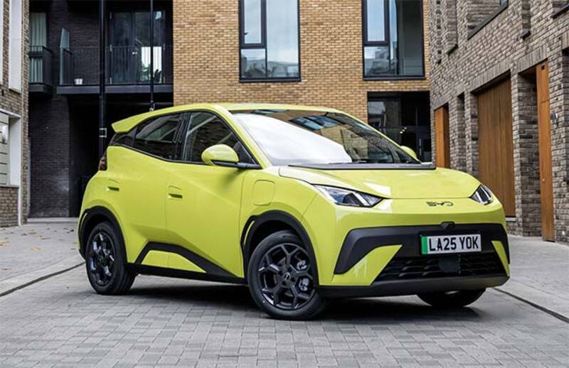 BYD تتصدر سوق السيارات الكهربائية في بريطانيا