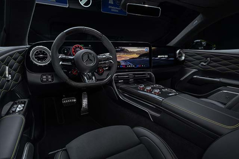 تعتمد سيارة مرسيدس-AMG GT على منصة كهربائية جديدة كليًا من AMG