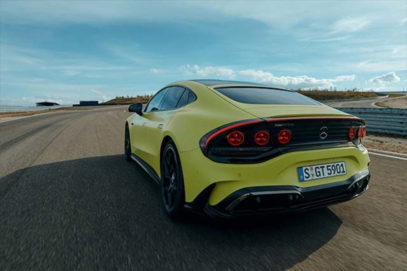 مرسيدس-AMG GT الكهربائية بقوة 1169 حصان